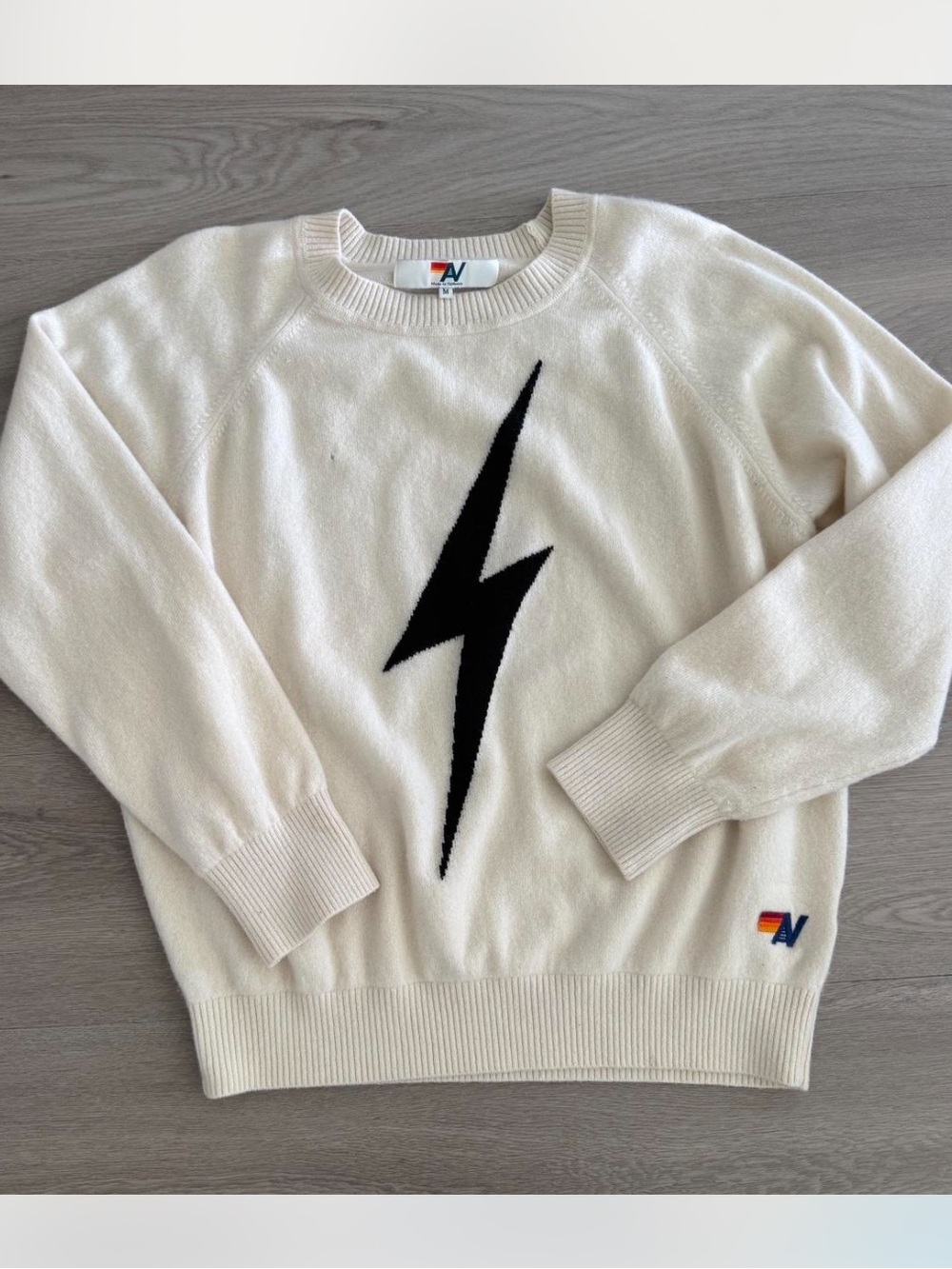 Aviator Nation Cashmere Sweater size Medium